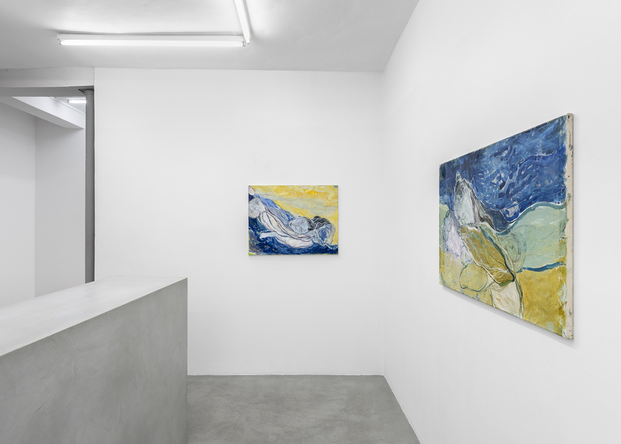 Installation view of Veins in the leaf, Bremond Capela, Paris, France, 2025